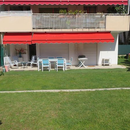 Superbe Rez De Jardin Dans Residence Au Calme Nice Bagian luar foto